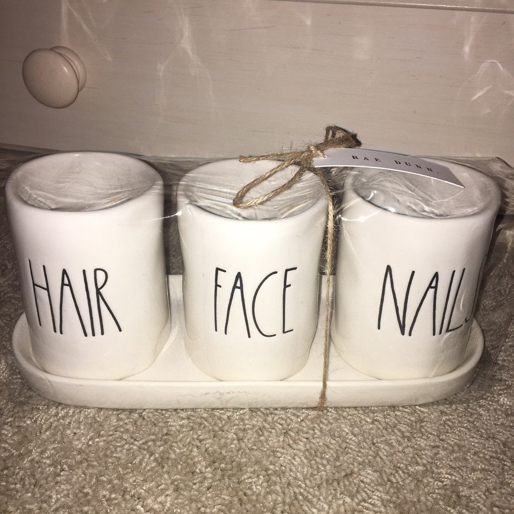Rae Dunn Bathroom Set‎